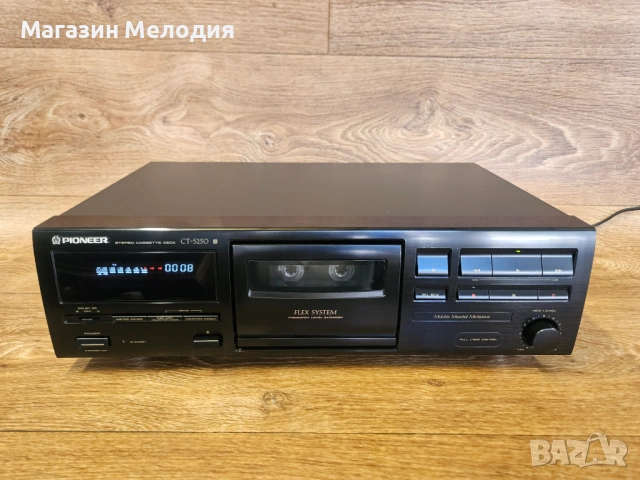 Касетен дек Pioneer CT-S250 – Модерен аналогов звук и доказана надеждност, снимка 4 - Декове - 54563971