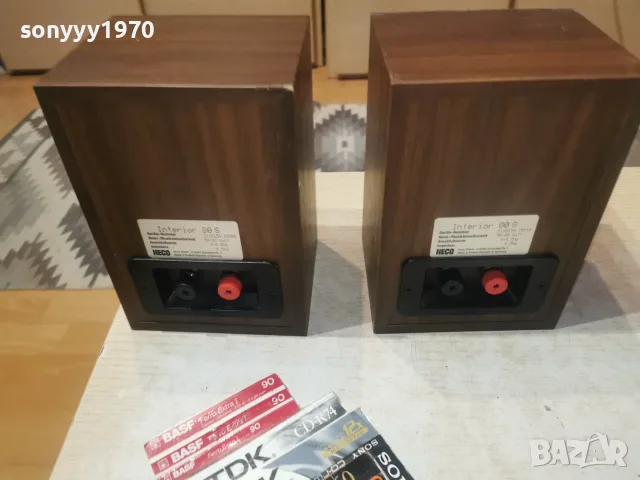 HECO INTERIOR 80S MADE IN FRG-ВНОС SWISS 1508262306L4, снимка 17 - Тонколони - 55675835