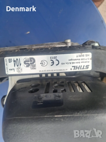 Бензинов  храсторез STIHL HS 86, снимка 4 - Градинска техника - 54934016