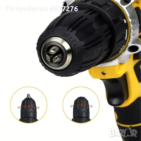 Акумулаторен винтоверт 18 V с 2 батерии. , снимка 9 - Винтоверти - 55587576