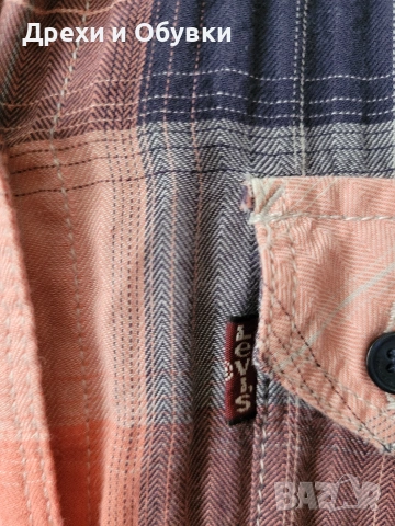 Рокля тип риза LEVIS , снимка 4 - Рокли - 54157883