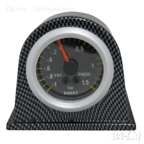 Измервателен уред за турбо налягане Boost Meter 52 мм. - 2 модела, снимка 7 - Аксесоари и консумативи - 55264625
