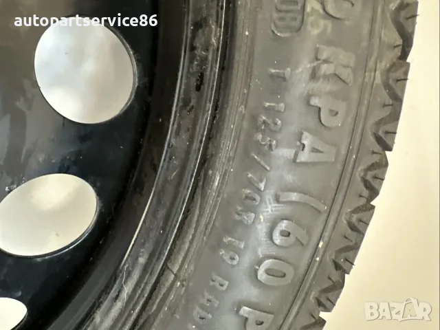 Резервно колело за Audi A4 B8 1.8 TFSI S-Line (2008) 8K0601027 ET29 19 инча OEM, снимка 3 - Части - 55546213