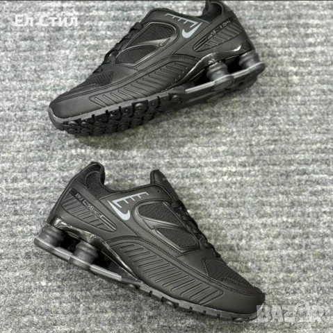 📌Nike Shox Enigma-Цвят Черно 40 41 42 43 44 45 Цена 82€ Еконт, снимка 2 - Маратонки - 54622319