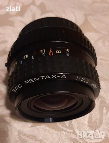SMC Pentax-A 28mm F2.8, снимка 5 - Обективи и филтри - 54663612