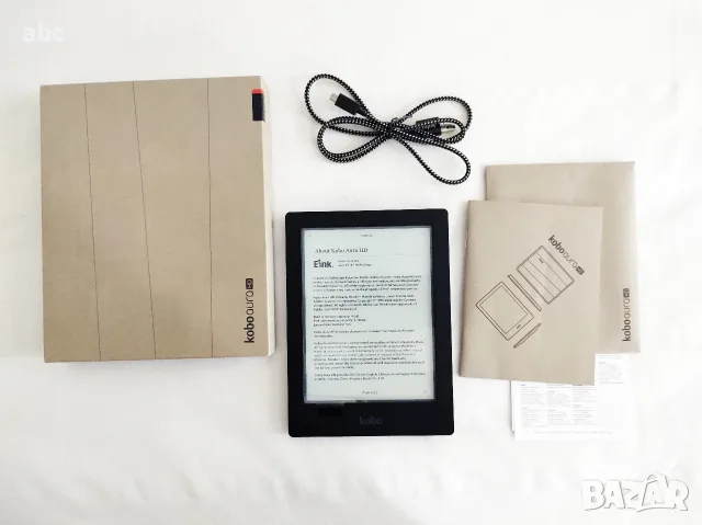 нова електронна книга Kobo Aura HD с подсветка 6.8 инча екран четец за книги Кобо