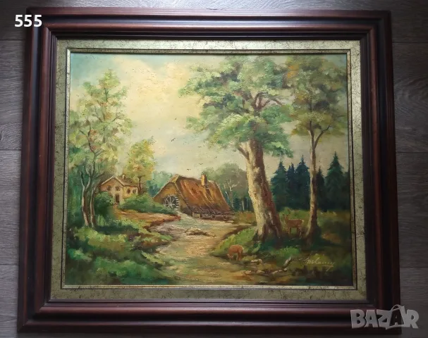 Голяма картина масло - пейзаж