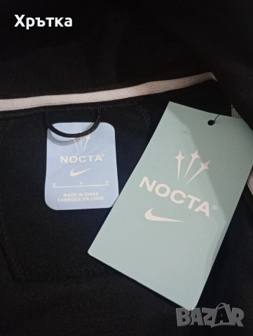 Nike x NOCTA Drake Tech Fleece Hoodie - Оригинално мъжко горнище р-р S, снимка 5 - Спортни дрехи, екипи - 54644629