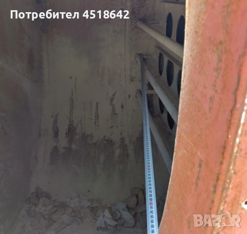 Метален силоз за фураж, резервоар за вода 4/4.5м3, h260,D145см, снимка 12 - Други машини и части - 55248068