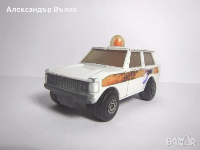 Стара Метална Количка Range Rover Matchbox Rolamatics Lesney, снимка 2 - Колекции - 55650211