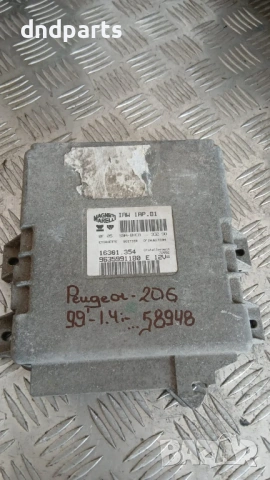 Компютър Peugeot 206 1.4 1999 9635991180 IAW1AP.81 16301.354