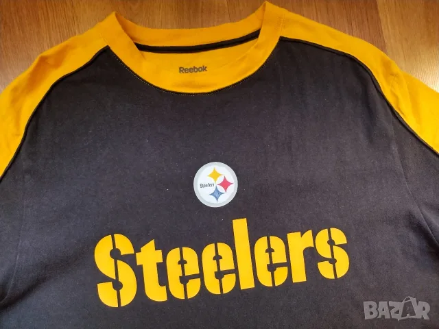 NFL Pittsburgh Steelers / Reebok - мъжка тениска 2XL, снимка 5 - Тениски - 55683380