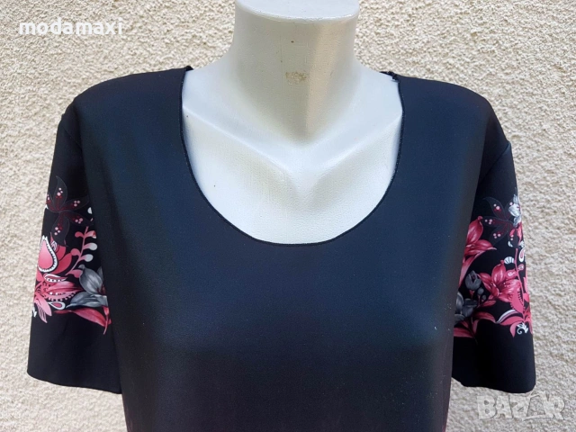 3XL+ Нова рокля с две лица , снимка 3 - Рокли - 54981378