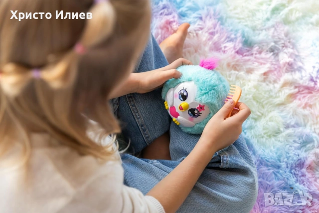 Интерактивна плюшена играчка Бухал с аксесоари над 30 звука, снимка 5 - Плюшени играчки - 55153190