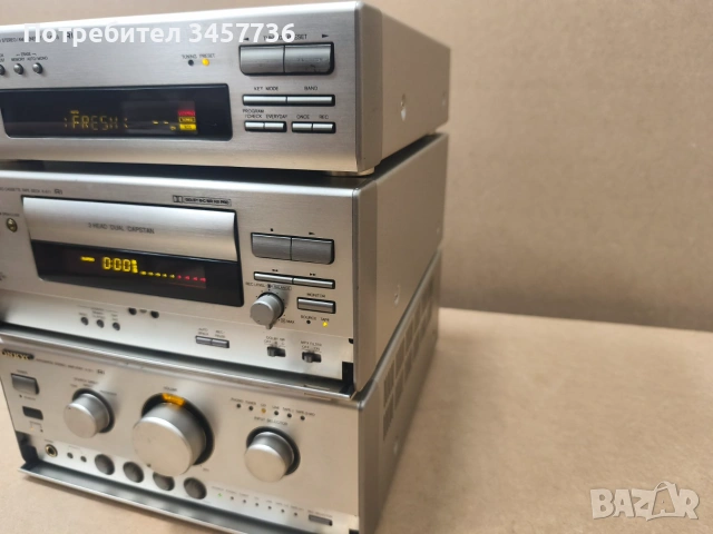 Усилвател Дек и Тунер Onkyo A-911 Onkyo K-611 Onkyo T-411, снимка 8 - Ресийвъри, усилватели, смесителни пултове - 55057977