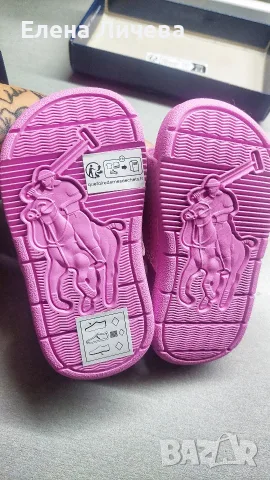 Оригинални детски чехли Ralph Lauren, снимка 3 - Детски сандали и чехли - 55641257