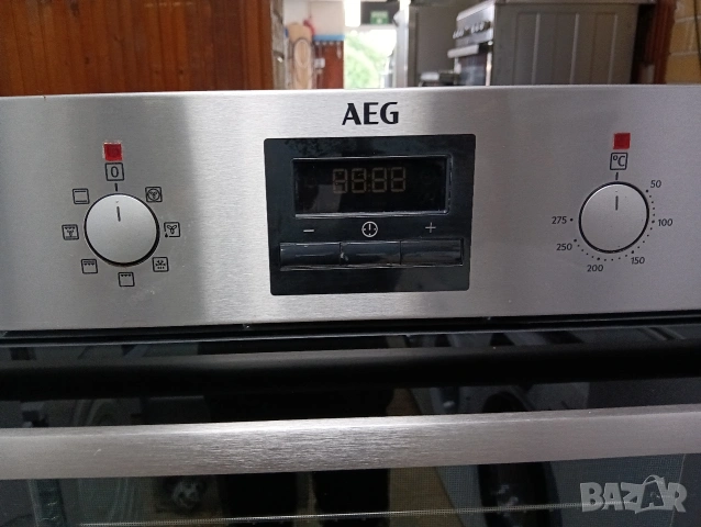 Иноксова фурна за вграждане АЕГ Aeg Made in Germany 2 години Гаранция!, снимка 2 - Печки, фурни - 54898492