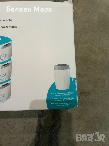 Пълнители за кош за памперси Tommee Tippee Simplee Sangenic (6 броя), снимка 2 - Други - 55049331