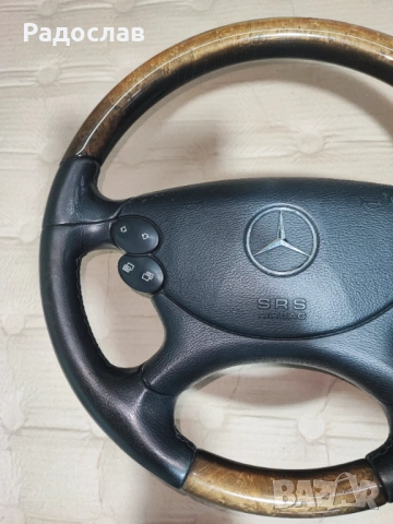 Волан махагонов от Мерцедес Е класа W211 фейса, снимка 8 - Части - 54093242