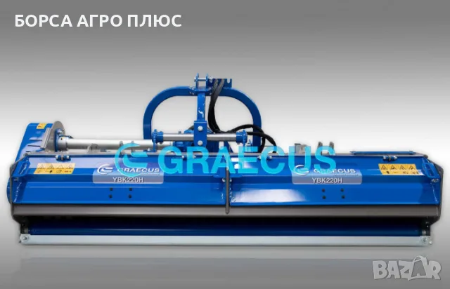 GRAECUS ARES STRONG 160 – Супер-тежък мулчер (шредер), снимка 4 - Селскостопанска техника - 55450502