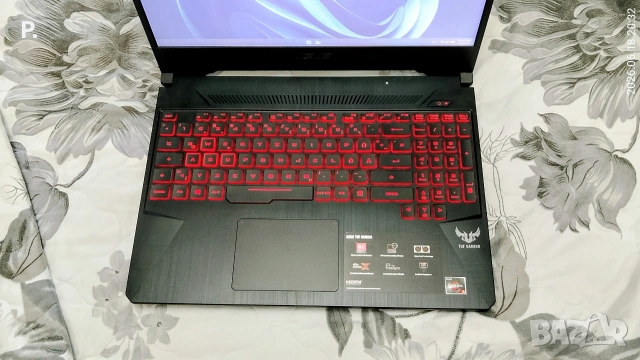 геймърски Asus tuf gaming 8ядра/4GB video/16RAM/512SSD/отлична батерия!
