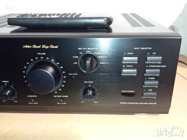 Стерео усилвател Akai AM-39, снимка 5 - Ресийвъри, усилватели, смесителни пултове - 54811247