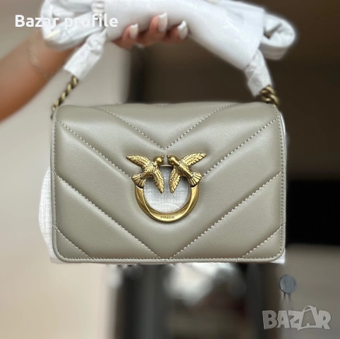Дамска чанта Pinko Love Click мини, снимка 5 - Чанти - 53998503
