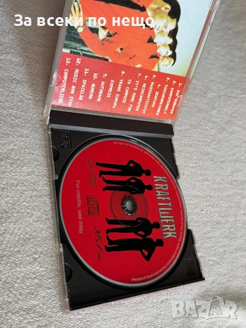 CD диск Kraftwerk - The very best, снимка 4 - CD дискове - 54387165