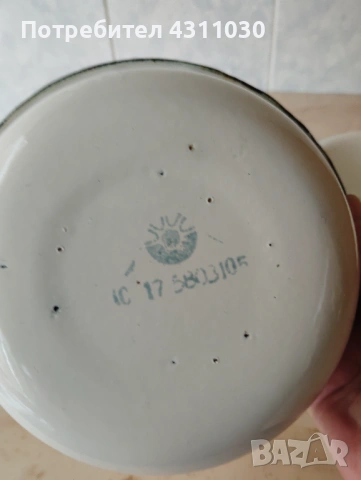 Нови емайлирани купи от 80-те години, снимка 7 - Съдове за готвене - 54203424