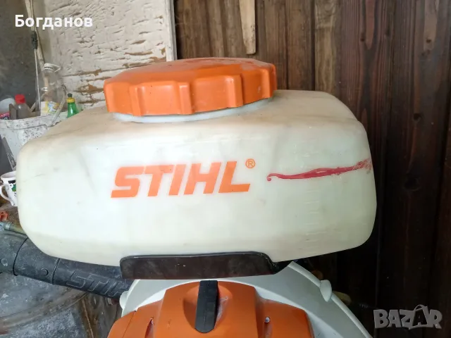 STIHL SR-430 МОТОРНА ПРЪСКАЧКА ПОЧТИ НОВА, снимка 2 - Градинска техника - 55626780