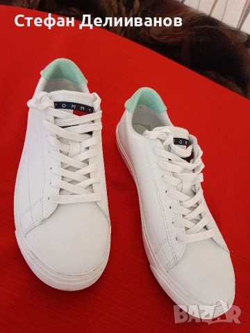 кожени кецове tommy jens