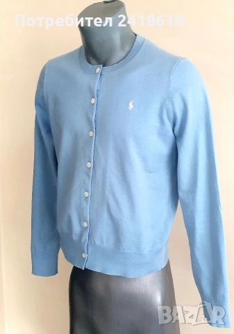 POLO Ralph Lauren Cotton Knit Cardigan Womens Size / M  ОРИГИНАЛ! Дамскa Жилетка!, снимка 2 - Жилетки - 53756626