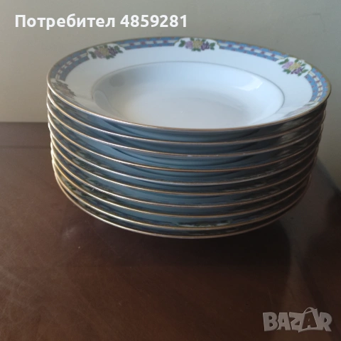  Порцеланови чинии , снимка 3 - Чинии - 54984679