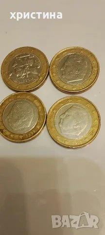 монети от 1 евро за колекций