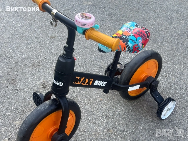 Баланс колело тротинетка Чиполино и кола Мерцедес за бутане музикална, снимка 5 - Коли, камиони, мотори, писти - 54832566