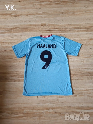 Мъжка тениска Puma x F.C. Manchester City x Haaland / Season 22-23 (Home), снимка 3 - Тениски - 54301569