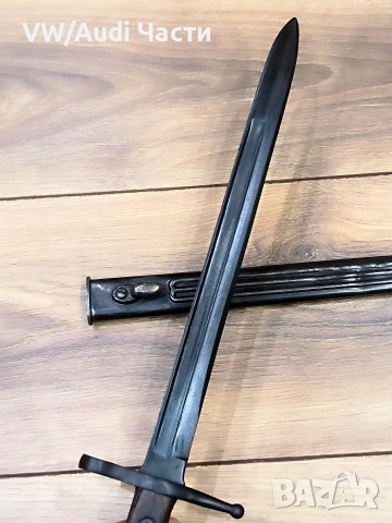 Италиански щик нож байонет Манлихер Каркано M1891, снимка 5 - Антикварни и старинни предмети - 55105651