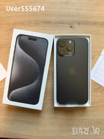     Apple iPhone 15 Pro Max 256GB • КАТО НОВ • Пълен комплект, снимка 10 - Apple iPhone - 54689447