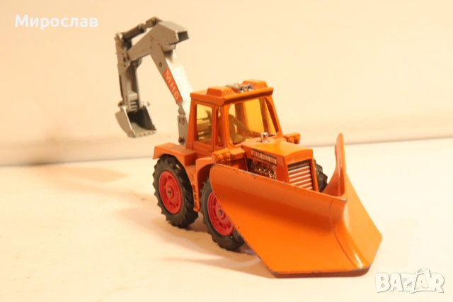 MATCHBOX KING SIZE БАГЕР БУЛДОЗЕР КОЛИЧКА МОДЕЛ, снимка 3 - Колекции - 54202695