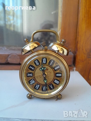 изящен механичен будилник Blessing, снимка 9 - Антикварни и старинни предмети - 54341587