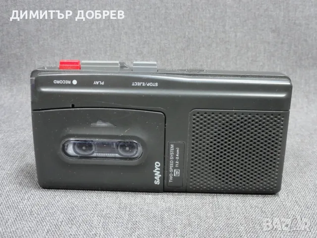 СТАР РЕТРО КАСЕТЕН ДИКТОФОН MICROCASSETTE RECORDER SANYO TRC 500A, снимка 5 - Радиокасетофони, транзистори - 55536581