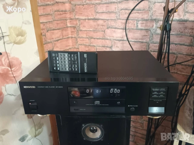 ⏯️Клип. Kenwood DP-X9010 Hi-End CD transport, снимка 3 - Ресийвъри, усилватели, смесителни пултове - 55186825