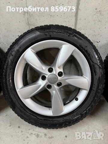 Джанти с гуми Pirelli 225/55 R17 за Audi A6 C7, снимка 3 - Гуми и джанти - 53966175