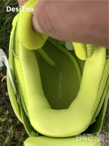 Balenciaga Track Sneaker "Neon Yellow" , снимка 3 - Маратонки - 54362207