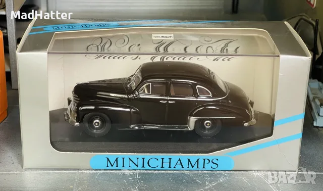 Opel Kapitan 1951-1953 / Опел Капитан - 1/43 - Minichamps, снимка 9 - Колекции - 55362934