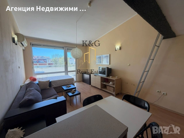 Просторно студио в к-к " Слънчев бряг " , снимка 2 - Апартаменти - 54424084