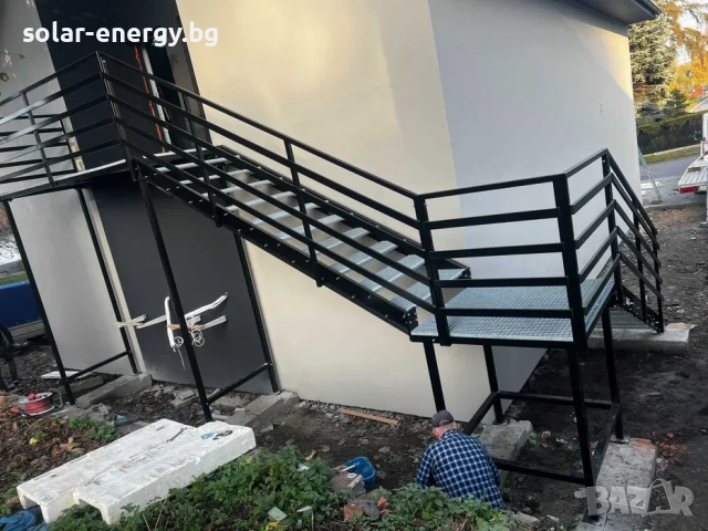 Външни стълби и парапети по поръчка – метални конструкции - ЛИЗИНГ, снимка 3 - Други - 54145700