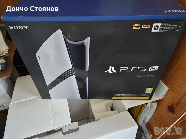 PS5 Pro + 300 игри!!! + Disk drive, снимка 2 - PlayStation конзоли - 55533890