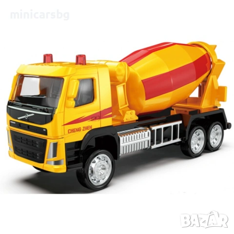 Метален камион Volvo бетоновоз 1:72