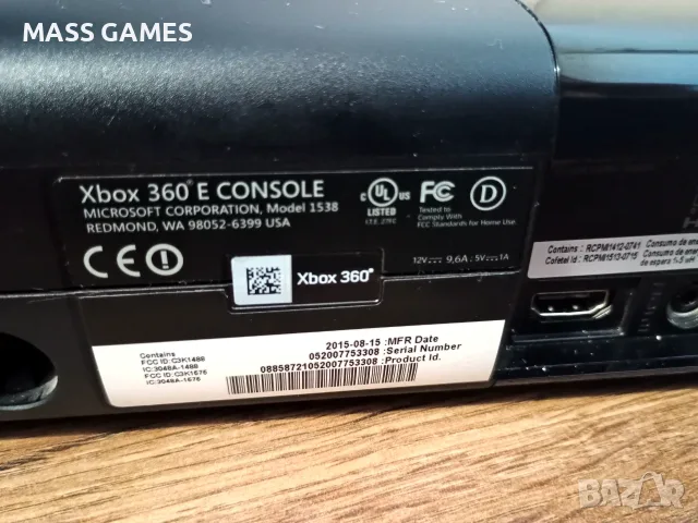 XBOX 360 E СЕРИЯ, снимка 3 - Xbox конзоли - 55565092